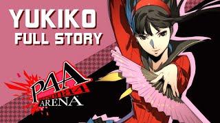 Persona 4 Arena  Yukiko Amagi FULL STORY / ALL CUTSCENES 【English Dub / 1080p HD】