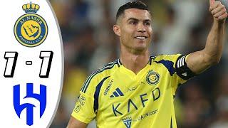 Al Nassr vs Al Hilal 1-1 - All Goals & Highlights - 2024