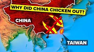 How China Got Too SCARED to Invade Taiwan