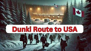 Dunki Route: Undocumented Entry to USA from Canada!