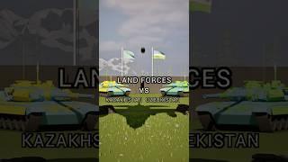 Kazakhstan  vs Uzbekistan  Military Power Showdown - Land Forces 2024 ️
