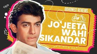 Jo Jeeta Wohi Sikandar Movie Roast | Dishonest Movie Review | The Quarter Ticket Show