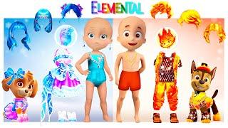 Paw Patrol Into Elements Couple Switch Up | Style WOW