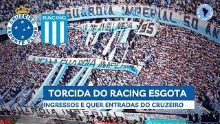 Final Sul-Americana 2024 | Torcida do Racing esgota ingressos e quer as entradas do Cruzeiro