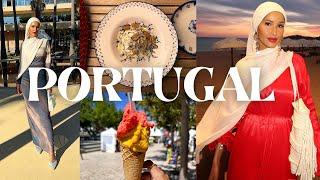 MUSLIM GIRLS TRIP TO PORTUGAL| getting stares & is it safe to travel to alone?