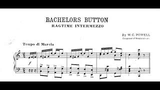 Sousa's Band "Bachelor's Button" on Edison Standard Record 10379 (1910) composer W. C. Powell