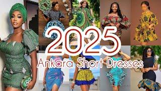 New & Latest African Ankara Short Dress Styles 2025 | Cute Ankara Fashion Dress Styles Ideas