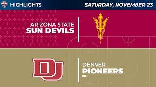 11-23-24 Arizona State at Denver Highlights