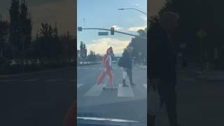 Fox Cosplay Crosses the Road! Is This a Quadrober? #Cosplay #FoxCostume #quadrobics