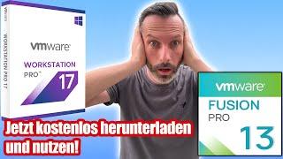 VMware Fuison & VMware Workstation kostenlos runterladen und nutzen