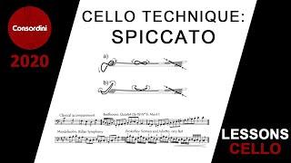 Cello Technique: Spiccato