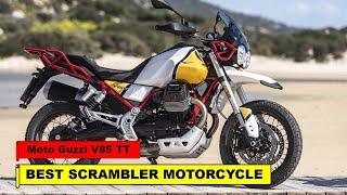 2024 Best scrambler motorcycle Moto Guzzi V85 TT