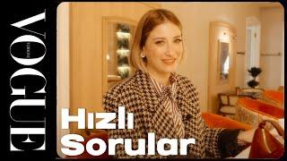 Hazal Kaya ile Hızlı Sorular | Vogue Türkiye