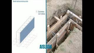 Aprende paso a paso cómo realizar una buena cimentación de concreto (cimbra) (subtitulado).