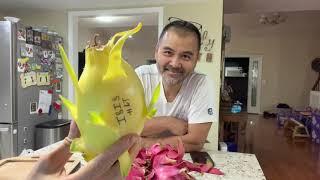 Rare Dragon Fruit: Tasting Chameleon/Double Colors, Isis gold, Bundy Red, etc.