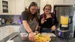 Making Nacho Cheese Sauce in the Pampered Chef Cooking Blender