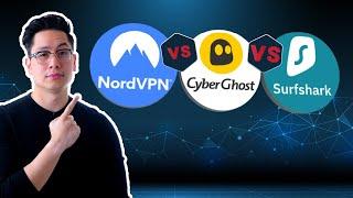 NordVPN vs Surfshark VPN vs CyberGhost | 2021 VPN comparison