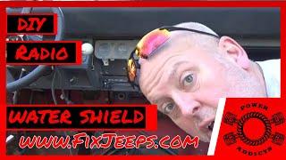 Jeep Wranger YJ - Make your dash Water Shield #poweraddictscrew