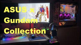 ASUS x Gundam Collection PC Build featuring ASUS ROG Strix RTX 3080 Gundam Edition