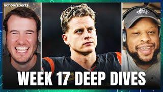 Week 17 deep dives & Xmas games recap: Burrow vs. Broncos D, Penix vs. Daniels | Football 301