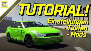 MEGA TUTORIAL! Mod Installation, Tasten und Optionen erklärt! I BeamNG Drive Crashes #2032 [Alpha]