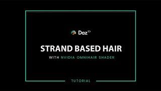 Strand Based Hair in 1 Minute #dazstudio #maya