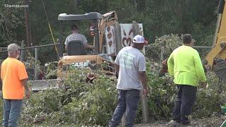 'A lot of tragedy around here' | Laurens County looking to rebuild after damages from Hurricane Hele