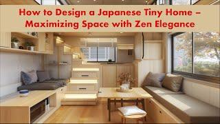 How to Design a Japanese Tiny Home – Maximizing Space with Zen Elegance