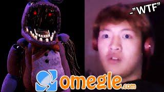 Withered Bonnie scares Omegle users (VR)