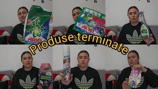 Produse terminate- recomandări/fail?