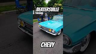 Smooth Rollin 1960 Chevy Bel Air | Beatersville 2025 Rat Rod Car Show Louisville #chevrolet #hotrod