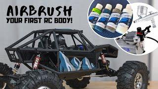 Airbrush your first RC body! A Beginner's Tutorial