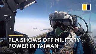 China: PLA Air Force conducts round of training flights around Taiwan