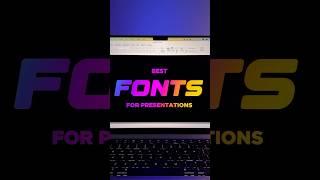 The best fonts for your Presentations  #powerpoint #fonts #typography #graphicdesign