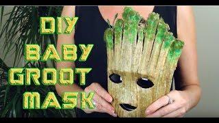 Halloween Costume DIY BABY GROOT MASK Costume