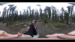 This Is Me Zen at Johnston Canyon Banff Alberta 360 video for VR viewing in virtual reality innovati