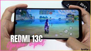 Xiaomi Redmi 13C Genshin Impact Gaming test Update | Helio G85, 90Hz Display