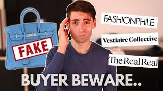 I WAS SOLD A FAKE! WHERE NOT TO BUY & RESELL LUXURY BAGS PRELOVED Vestiaire, RealReal, Fashionphile