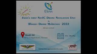 Launching India's first NavIC Drone Navigation Unit in Bharat Drone Mahotsav  2022