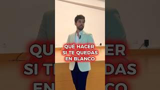 ¿Qué hacer si te quedas en BLANCO en una exposición ORAL? #hablarenpublico