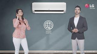 Enjoy Environment Friendly Performance with LG DUALCOOL Air Conditoner's R32 refrigent