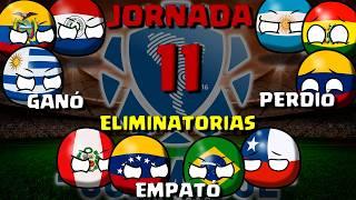 JORNADA 11 Eliminatorias CONMEBOL - MUNDIAL 2026  countryballs