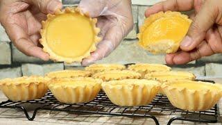 Egg Tarts | Hong Kong Style Egg Tarts