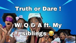 Moments with Kenzie Kaliyah episode 2. (Q & A with siblings)