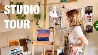 Studio tour: my home art studio  my art studio in San Francisco