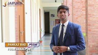 Why I chose PGDM at Jaipuria Institute of Management, Top Management College in India