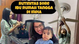 RUTINITAS SORE IBU RUMAH TANGGA DI INDIA | DAILY LIFE VLOG