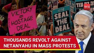 Israelis 'Occupy' Streets Of Tel Aviv, Take Out The Banner Of Revolt Against PM Benjamin Netanyahu