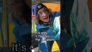 American Reacts to German Gas Station! (Life in Germany) #learngerman #germany