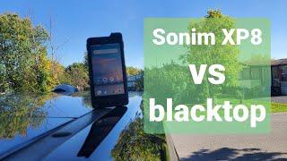 Sonim XP8 vs blacktop